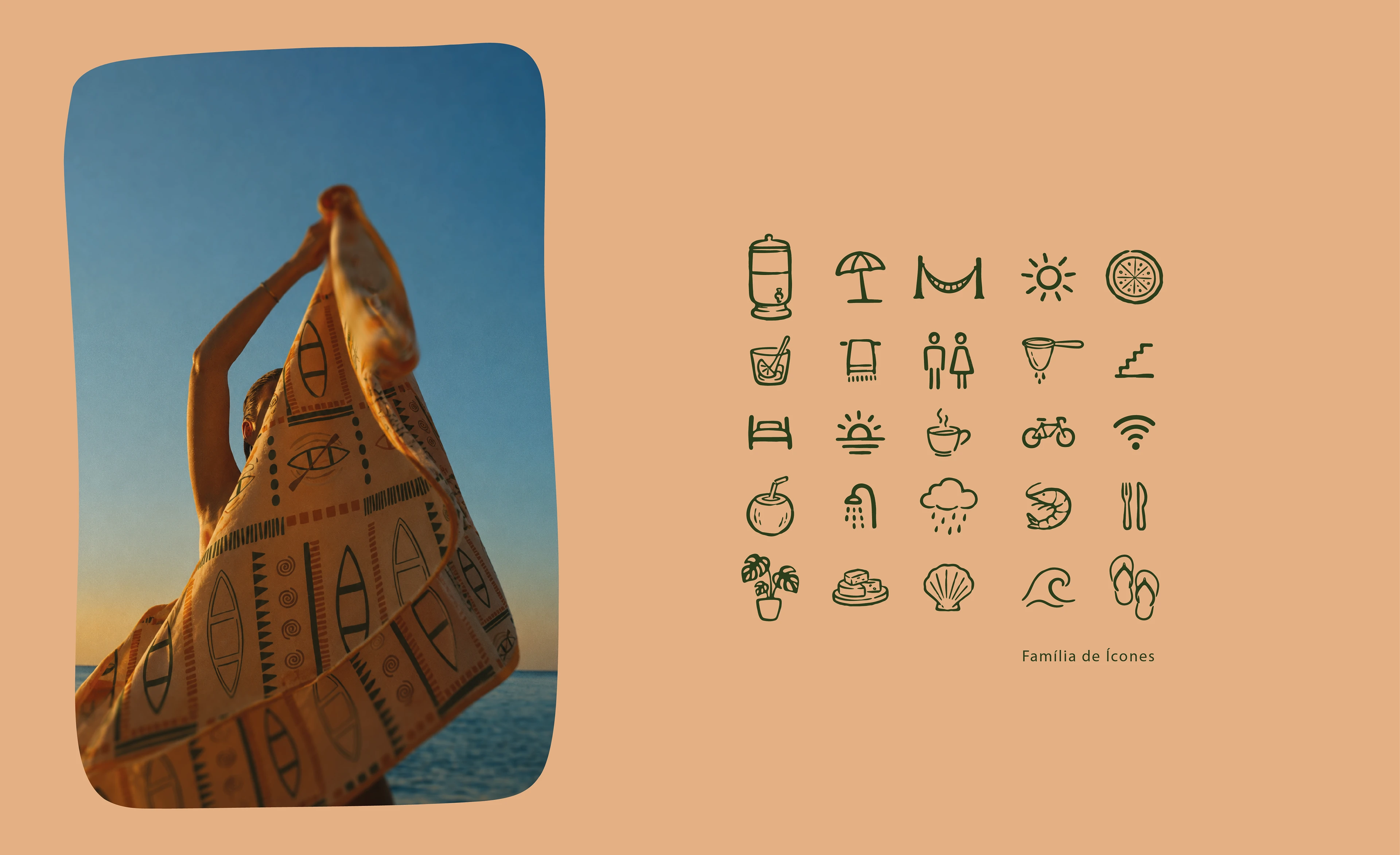 Ubá Hospedagem Autoral — visual identity